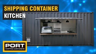 A Commercial Container Kitchen ready for business!