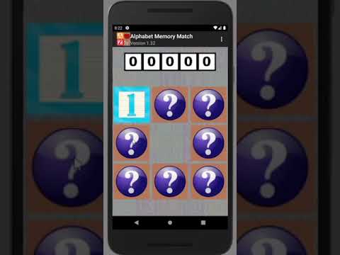 Alphabet Memory Match