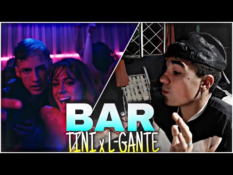 REACCION a "BAR" - L-GANTE x TINI | QUE TEMAZO AMIGO 🤯