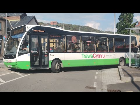 *HUGE OVERREV* TrawsCymru (Lloyds Coaches) Optare Metrocity YJ14 BCZ Route x28| 2/8/23