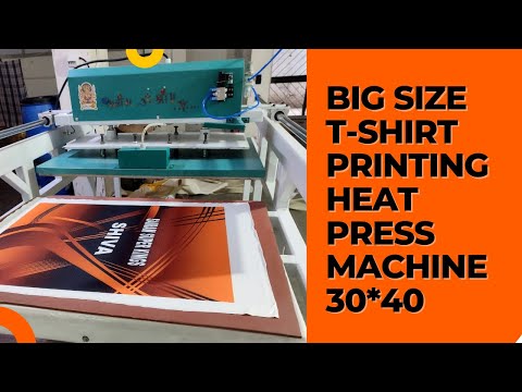 30*40 Heat Press Machine | Automatic Heat Transfer Machine | Sublimation printing machine