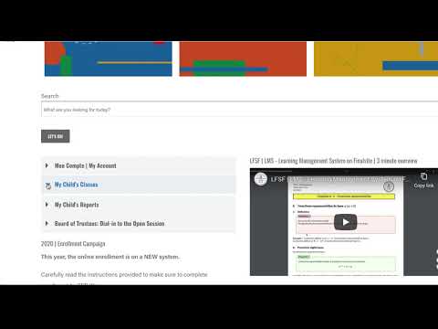 Access the LMS - Learning Management System PreK-5 | English