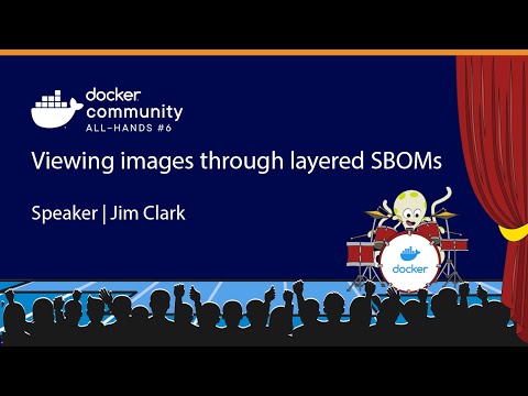Viewing images through layered SBOMs