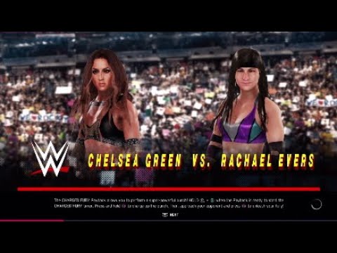 WWE 2K20 Chelsea Green Vs Rachel Ellering