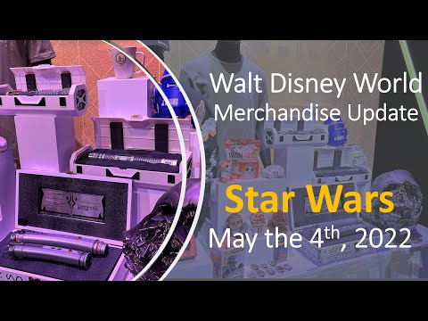 Walt Disney World Merchandise Update | Hollywood Studios | May the Fourth 2022 | Star Wars