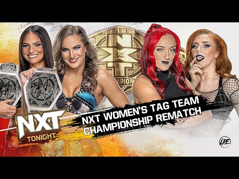 NXT || KIANA AND FALLON VS ISLA AND ALBA || NXT WOMEN'S TAG TEAM CHAMPIONSHIP REMATCH ||
