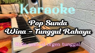 Download lagu Tunggul Rahayu - Wina | Karaoke Pop Sunda Lawas @mixleemusic7983  mp3