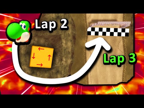 Mario Kart but it's only ULTRA SHORTCUTS