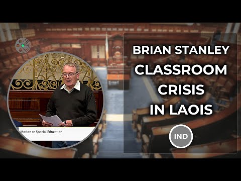 Brian Stanley: County Laois Faces Classroom Crisis