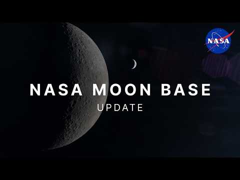 Video Thumbnail: NASA Moon Base Update