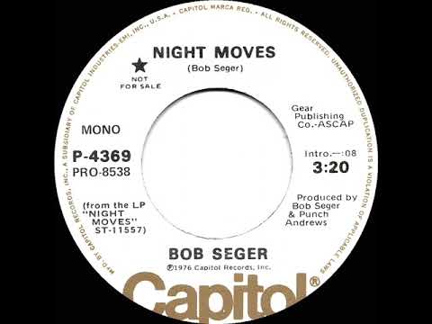 1977 Bob Seger - Night Moves (mono radio promo 45)