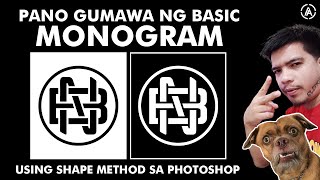 Download lagu BASIC MONOGRAM TUTORIAL ( USING SHAPE METHOD IN PHOTOSHOP ) TAGALOG TUTORIAL FOR BEGINNERS mp3