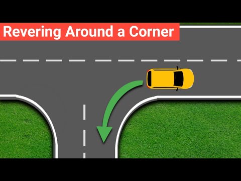 How to Reverse Around a Corner//Turning Around a corner //Reversing //Driving tips
