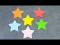 How to cut a paper Star, Simple and Perfect