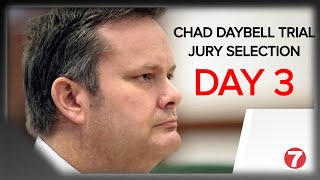 Chad Daybell trial livestream - Day 3 - jury selection continues