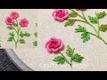 Bullion Knot Rose Hand Embroidery Tutorial Easy Bullion Knot Brazilian Embroidery Lesson 53