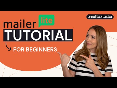 MailerLite Tutorial video