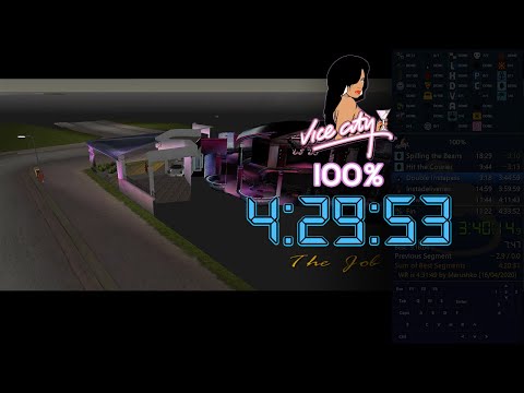 GTA Vice City: 100% Speedrun in 4:29:53