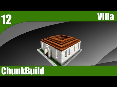 Vidargavia - ChunkBuild 12: Minecraft Roman Villa Pt1 | Ancient Rome theme 3 (Minecraft 1.12)