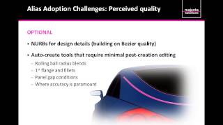 Webinar: Autodesk Alias Class-A Surfacing: Accelerating Design Development