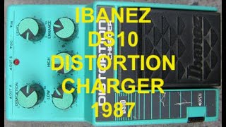Video thumbnail for Test: Ibanez DS10 Distortion Charger 1987 by Ariel Pozzo