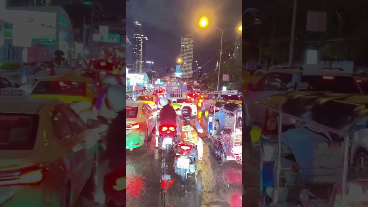 🇹🇭⛈️#bangkok #thailand #rainyseason #southeastasia #amazingthailand #visitthailand