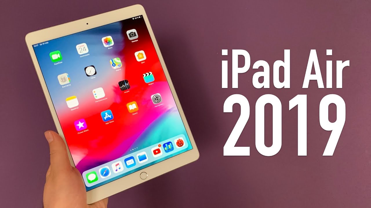 Apple iPad Air 10.5'' Wi-Fi 64Gb 2019 (MUUJ2) Space Gray video preview