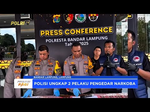 SAT NARKOBA POLRESTA BANDAR LAMPUNG MENGAMANKAN PELAKU PENGEDAR NARKOBA