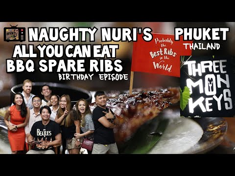Naughty Nuri's Phuket | Three Monkeys Birthday Episode by Myk TV