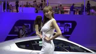 [4K] 韓国注目のモーターショー、釜山モーターショー(Busan Motor Show)2014 Volkswagen 美人コンパニオン