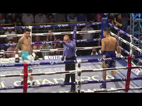 Miguel Barrionuevo KO1 a Adrián Verón en el Polideportivo Capital