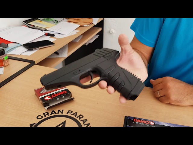 Vídeo relacionado con GAMO Pistola P-25 BLOWBACK *Cargador 62120US001SP 4,5 Unisex Adultos