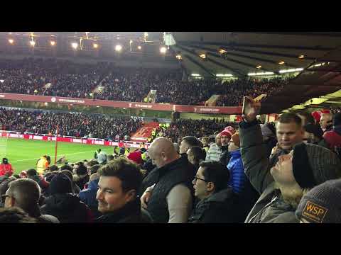 Nottingham Forest v Arsenal 9/1/22.