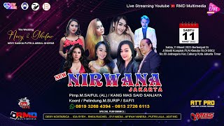 Download lagu Live🔴NEW NIRWANA Jakarta || The Wedding NEVY & GHOFAR  || MBS Audio || Malam mp3