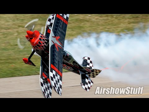 From the Tower! Skip Stewart Aerobatics and Ribbon Cut - Battle Creek Airshow 2024