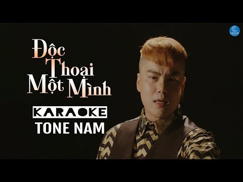 [KARAOKE] Độc Thoại Một Mình - Nguyễn Đình Vũ | Tone Nam