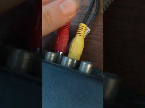 how to connect DVD player to TV