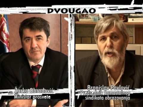 DVOUGAO 080 Žarko Obradović - Branislav Pavlović (sep. 2008)