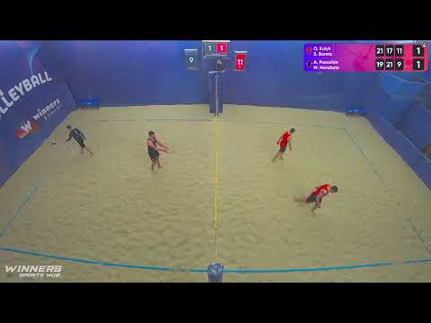 07:35 O. Kulyk / S. Borets - A. Pasazhin / M. Horobets 16.12.2022 | Winners Beach Volleyball