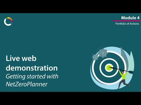 Module 4 Live Web Demonstration Getting Started With Netzeroplanner