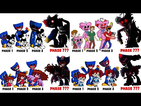 FNF Comparison Battle | ALL Phases of FNF Characters Friday Night Funkin Animation | FNF Compilation