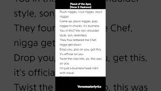 Planet of the Apes Raekwon [Verse 3: Raekwon]