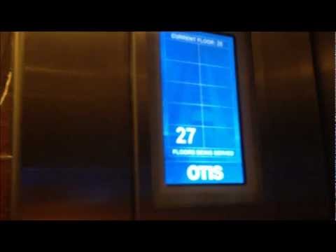AWESOME!! Fast Otis compass lift/elevator @ London Hilton (Park Lane)