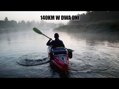 Rzeka LISWARTA i WARTA - 140km dmuchanym kajakiem w dwa dni