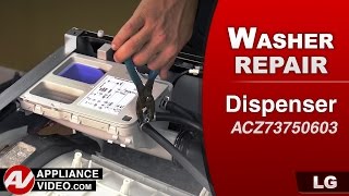 LG Washer Won't Dispense Fabric Softener - Dispenser Repair