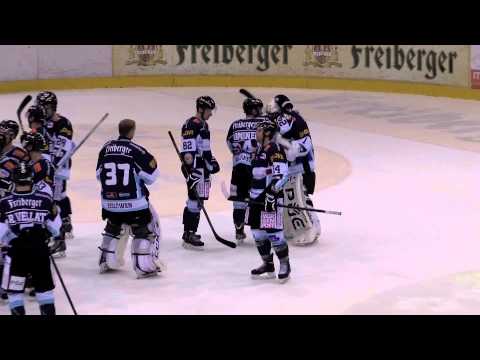 Highlights Dresdner Eislöwen vs. SC Riessersee | 12.10.2014