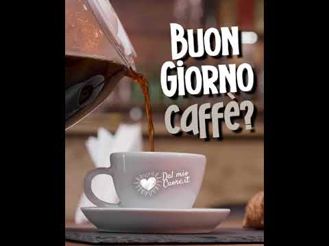 GIF Buongiorno caffè infinto (e Video con suoni)