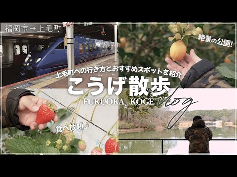 【博多から上毛町へ】福岡市内から行く日帰り旅vlog