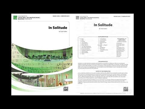 In Solitude, by Todd Stalter – Score & Sound