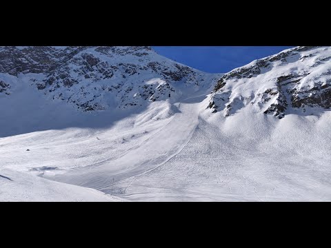Langer Zug - one of the steepest slopes in the world! Lech Am Arlberg